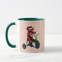 Sock Monkey Tricycle