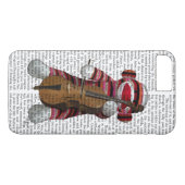Sock Monkey und Cello Case-Mate iPhone Hülle (Rückseite (Horizontal))