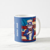 Sock Monkey Wahl Tasse (VorderseiteRechts)