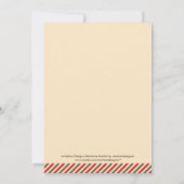 Sock Monkey zum Geburtstag Foto Einladung (Rückseite)