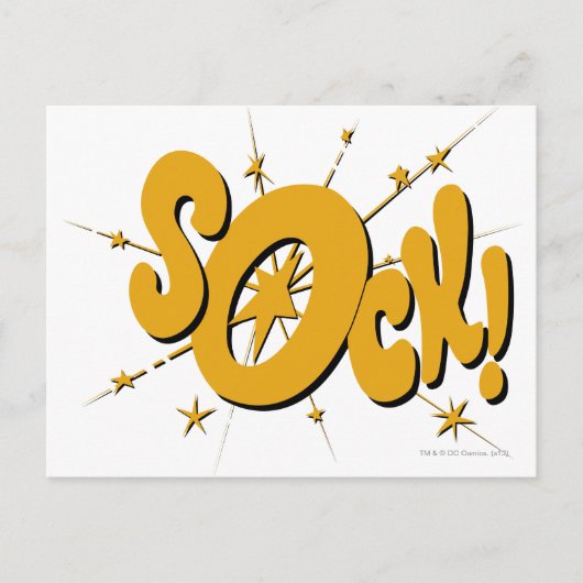 SOCK! POSTKARTE (Vorderseite)