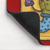 Sock Puppet Fun Mousepad (Ecke)