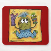 Sock Puppet Fun Mousepad (Vorne)
