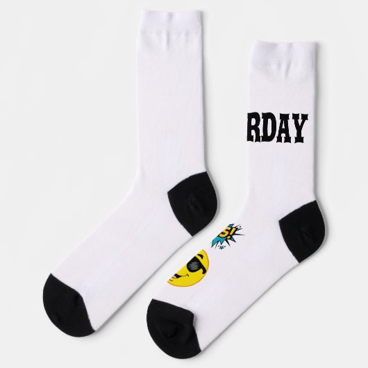 Sock Samstag Socken (Linkes Detail)