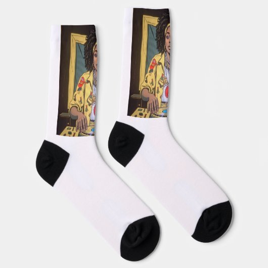 Socke Afro Mix (Rechts)