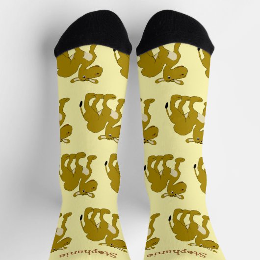 Socke Dromedar Kamel Design (Oben)