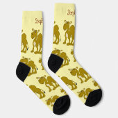 Socke Dromedar Kamel Design (Rechts)