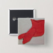 Socke, eine eines Paares von Ägypten, Button (Vorne & Hinten)