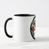 Socke Monkee Therapie - wirkliche Socken-Tasse Tasse (Links)