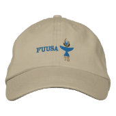 Sockel mit Logo und Name Bestickte Baseballkappe (Vorderseite)