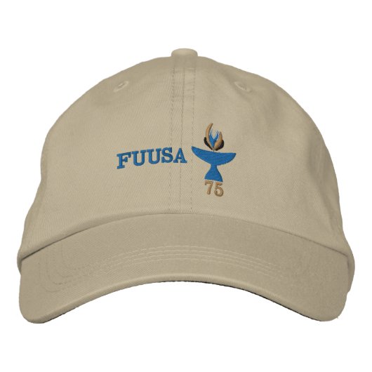 Sockel mit Logo und Name Bestickte Baseballkappe (Vorderseite)