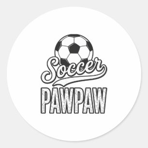 Sockel-Papaya-Vintage-Stickerei-Shirt-Design_1 Runder Aufkleber