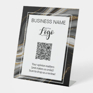 Sockel-QR-Code-Überprüfungs-Schild – Überprüfen   Sockelschild