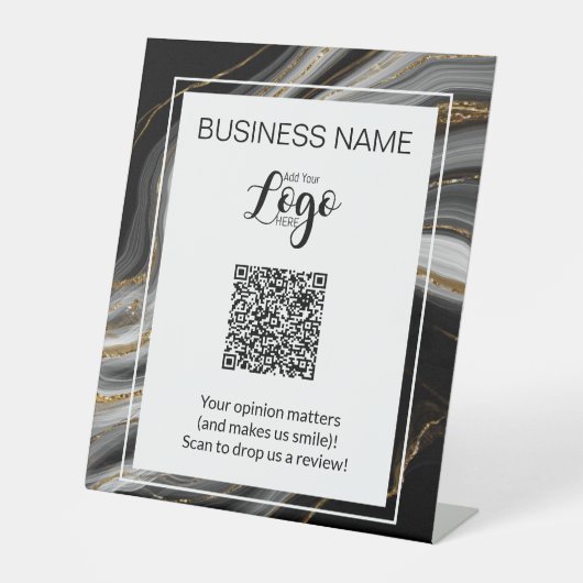 Sockel-QR-Code-Überprüfungs-Schild – Überprüfen Sockelschild (Vorderseite)