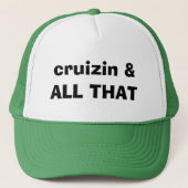 Sockel - Trucker-Stil Truckerkappe (Vorderseite)