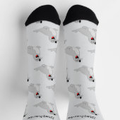 Sockeln-Siegel-Design Socken (Oben)