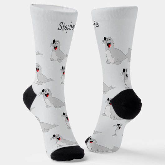 Sockeln-Siegel-Design Socken (Gewinkelt)