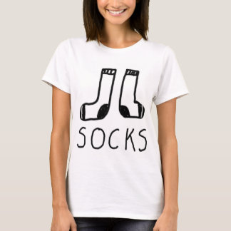 Sockels weißer T - Shirt