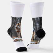 Socken (Gewinkelt)