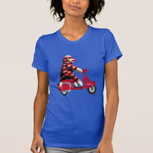 Socken-Affe auf Moped T-Shirt