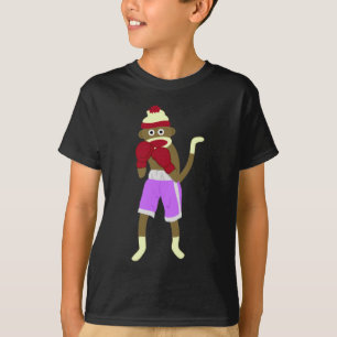 Socken-Affe-Boxer T-Shirt