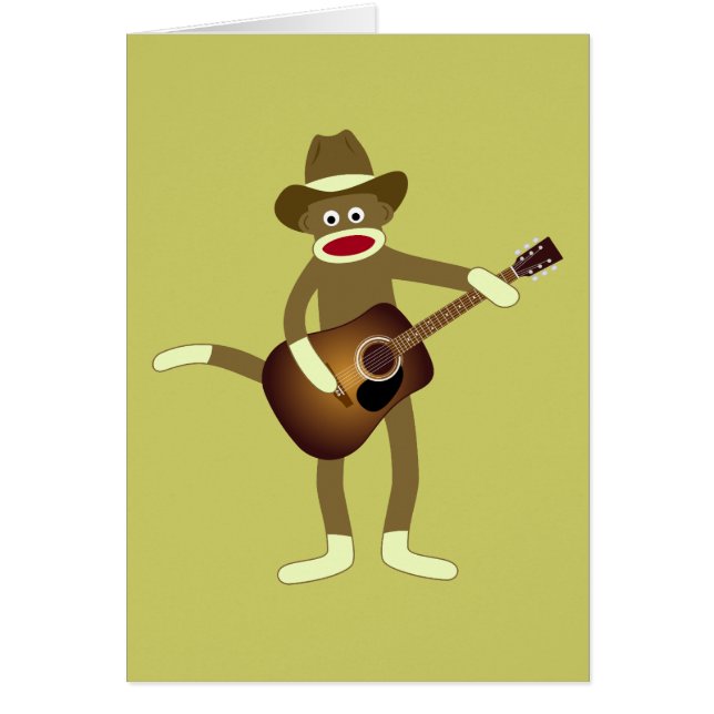 Socken-Affe-Countrymusik (Vorne)