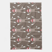 Socken-Affe-Druck Geschirrtuch (Vertikal)