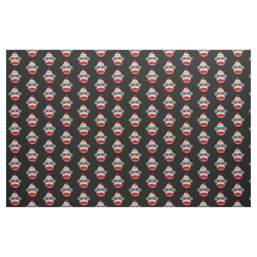 Socken-Affe-Gesicht Stoff (Yard (91,4 cm))