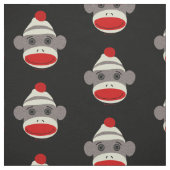 Socken-Affe-Gesicht Stoff (Muster)