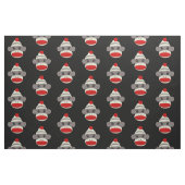 Socken-Affe-Gesicht Stoff (Fat Quarter (45,7 x 55,9 cm))