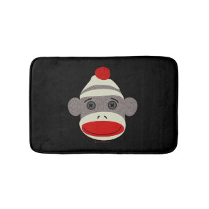 Socken-Affe-Gesichts-Bad-Matte Badematte