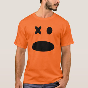 Socken-Affe-Gesichts-Halloween-Shirt T-Shirt