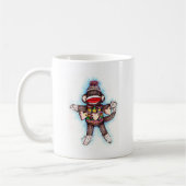 Socken-Affe - krummer Tour Kaffeetasse (Links)