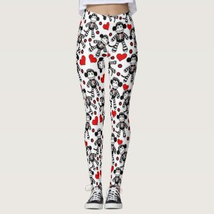 Socken-Affe-Liebe Leggings