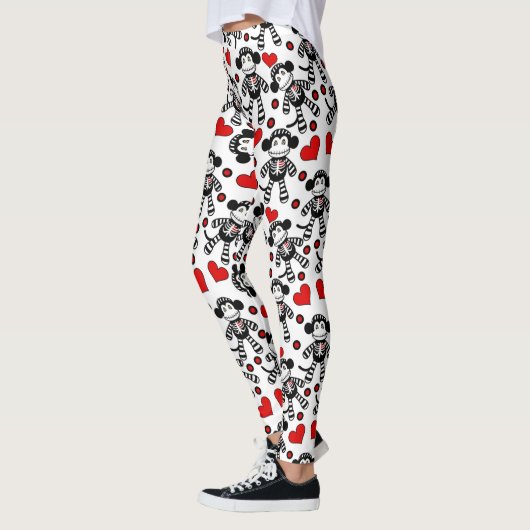 Socken-Affe-Liebe Leggings (Links)