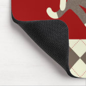 Socken-Affe-Mausunterlage Mousepad (Ecke)