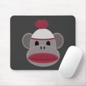 Socken-Affe Mousepad (Mit Mouse)