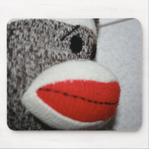 Socken-Affe Mousepad