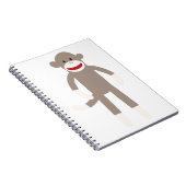 Socken-Affe Notizblock (Rechte Seite)