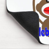 Socken-Affe Phlebotomist Geschenke--Entzückend Mousepad (Ecke)