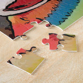 Socken-Affe-Puzzlespiel Puzzle (Seite)