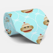 Socken-Affe-Robins Ei-Blau-Krawatte Krawatte (Gerollt)