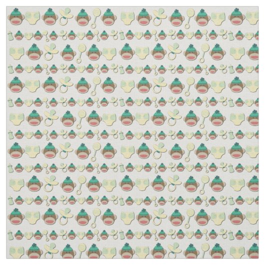 Socken-Affe Stoff (Muster)