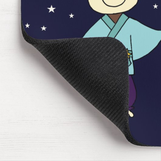 Socken-Affe Tanabata Mousepad (Ecke)