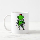 Socken-Affe-Tasse Kaffeetasse (Links)