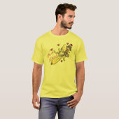 Socken-Affe-Valentinsgruß-Waren T-Shirt (Vorne ganz)
