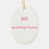 Socken-Affen für die Keramikornament (Hinten)