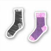 Socken Aufkleber (Vorderseite)