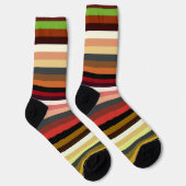 Socken aus Erdtone (Rechts)