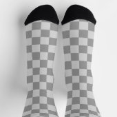 Socken aus grauen Blöcken (Oben)